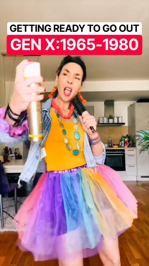 Birgit macht sich im Generationen-Check fertig